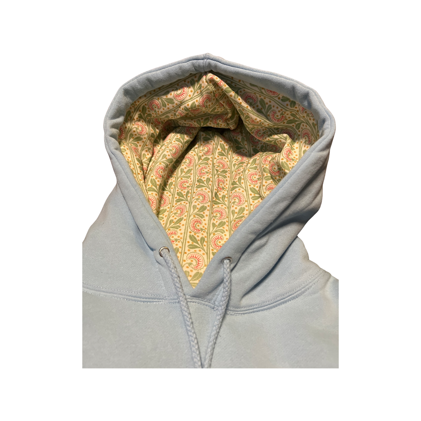 No Agenda. Blue Aqua Heavyweight Hoodie