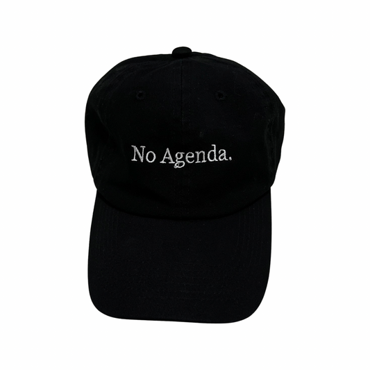 No Agenda. Black Hat
