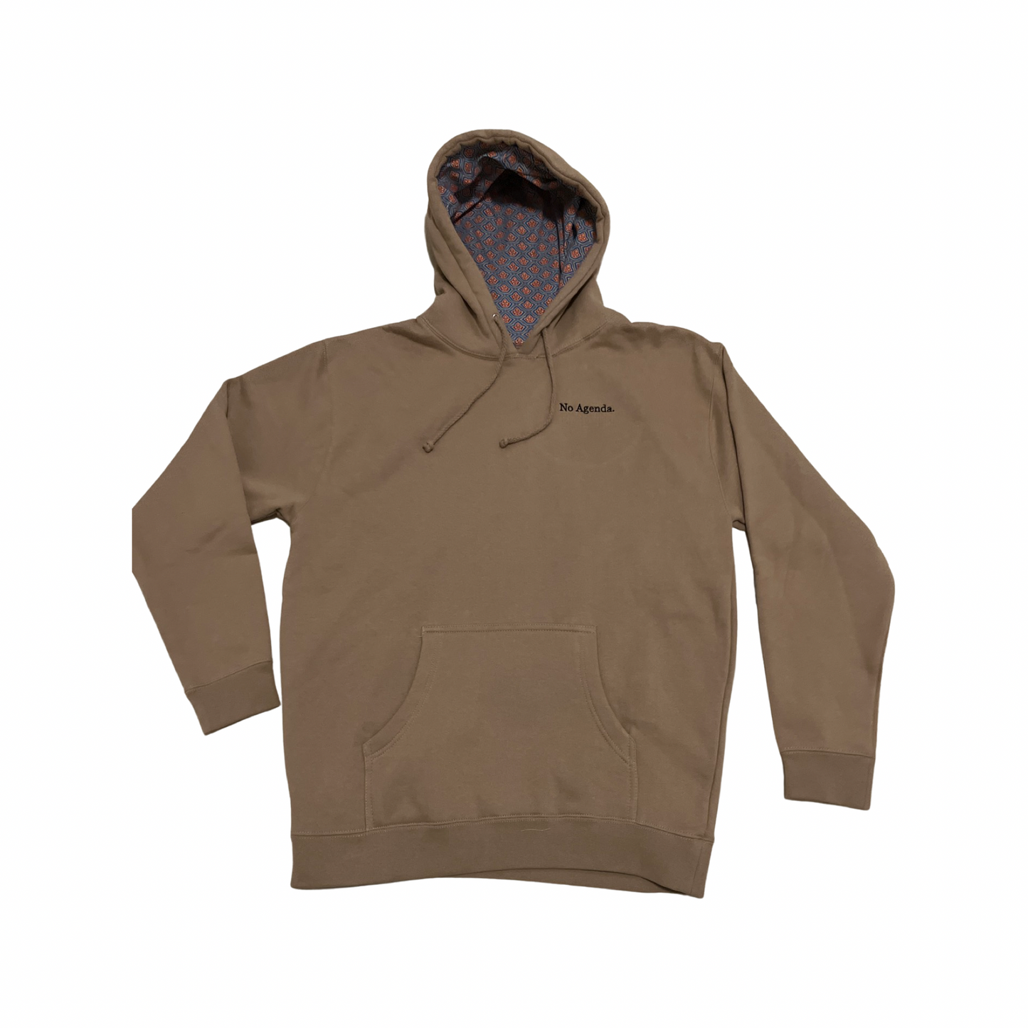 No Agenda. Sandstone Heavyweight Hoodie