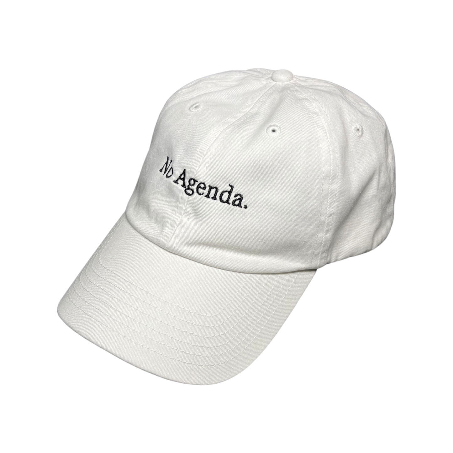 No Agenda. White Hat